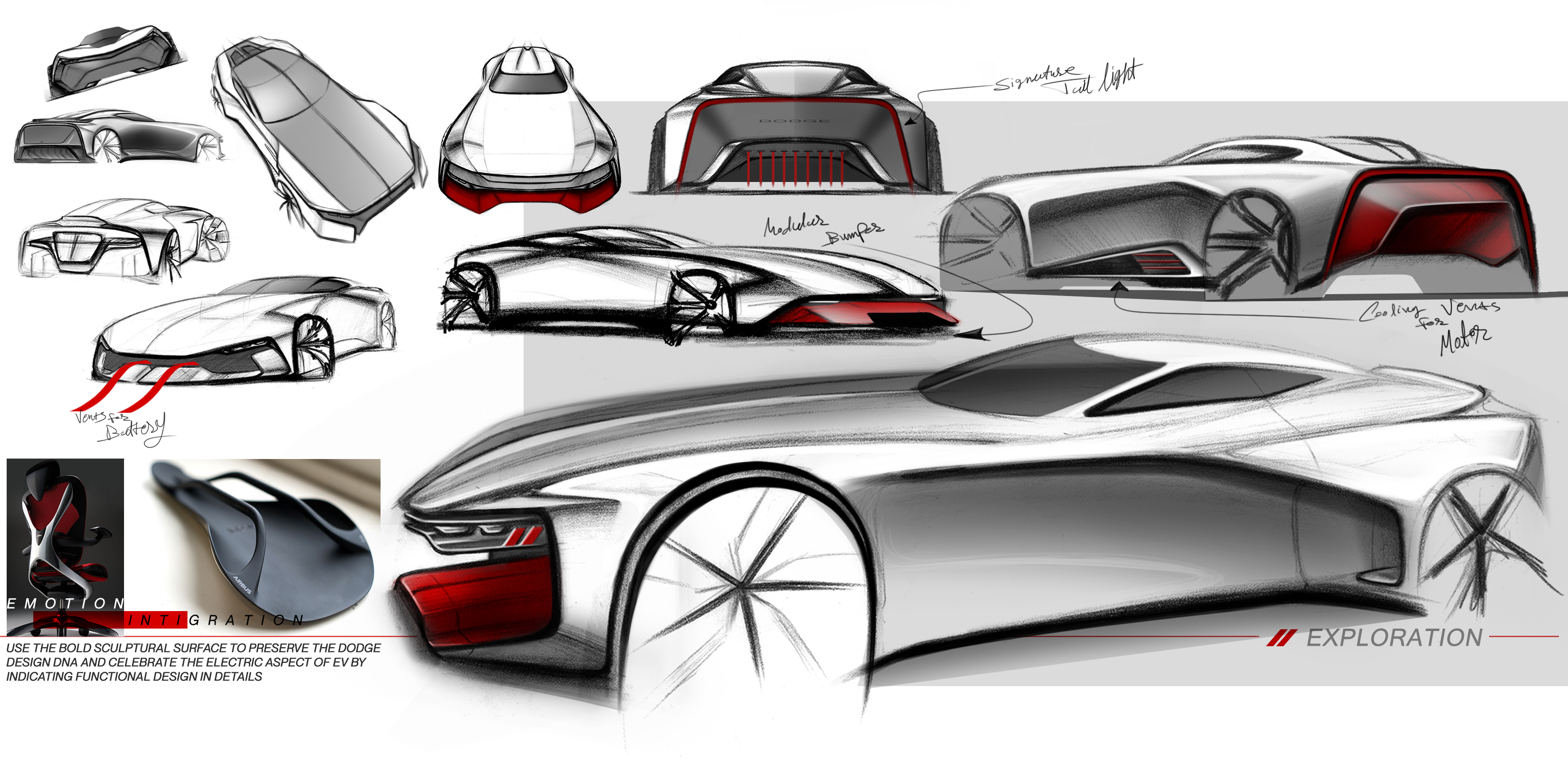 Dodge Muscle EV detail 5